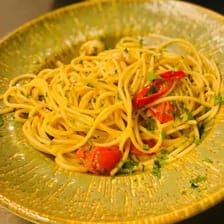 Spaghetti al Limone e Gamberi